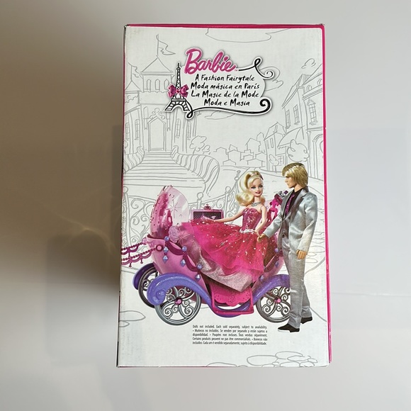 2010 Barbie a fashion fairytale horse and carriage - Picture 2 of 3